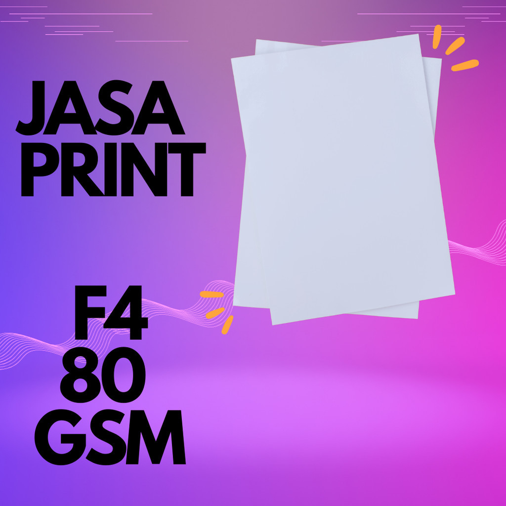 

JASA PRINT F4 80 GSM