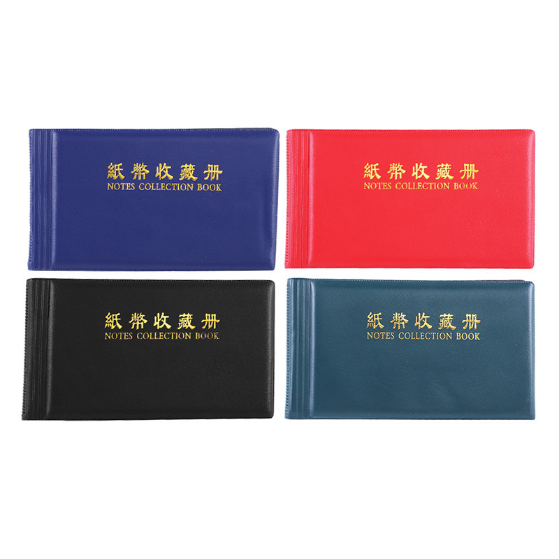 

Collecting Paper Money Organizer 20 Pages Albums Paper Money Album Money Banknote Storage Case Paper Money Collector
