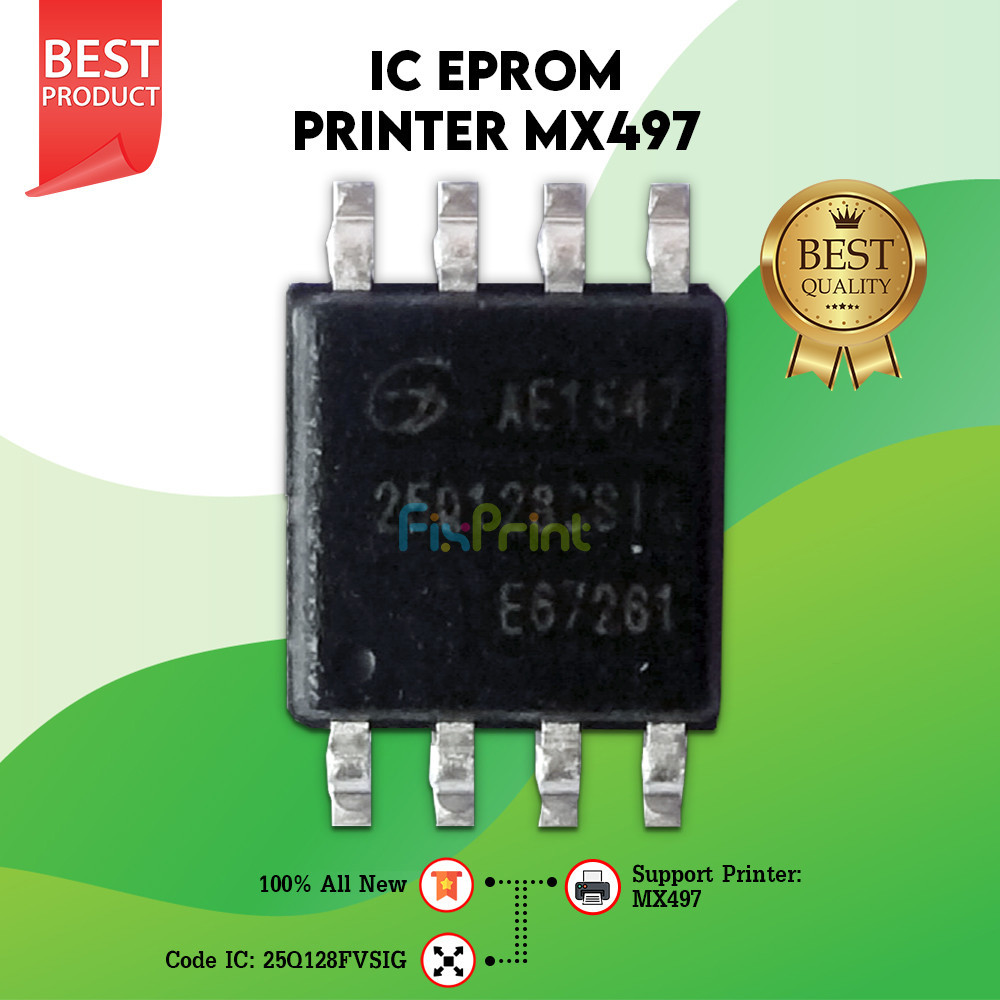 IC Eprom MX497 Canon  IC Eeprom Reset Canon MX497  IC Counter MX 497   Murah