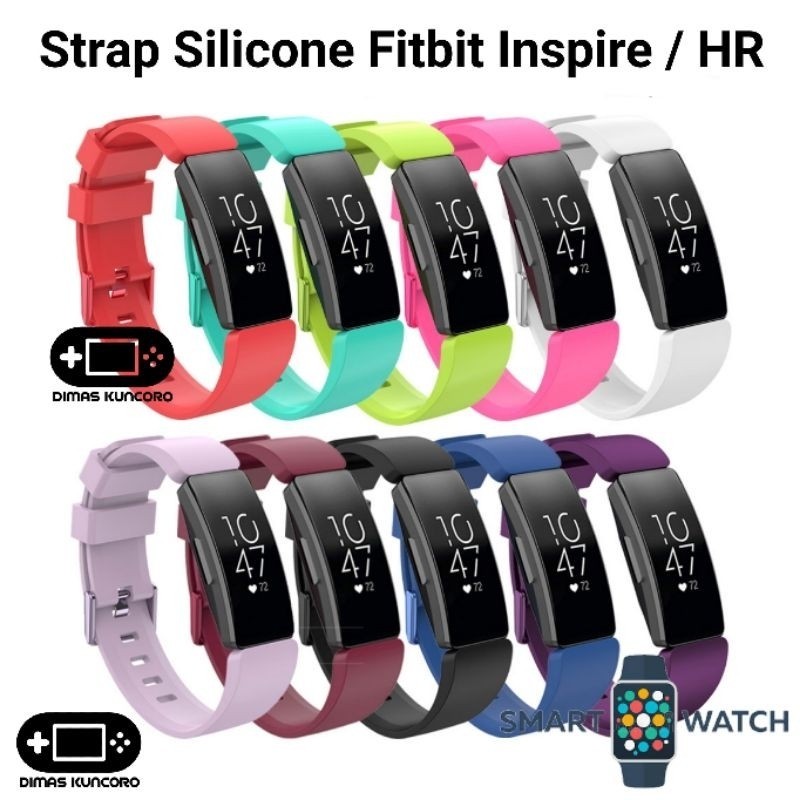 Strap Silicone Fitbit Inspire / Inspire HR silikon tali jam rubber smartwatch