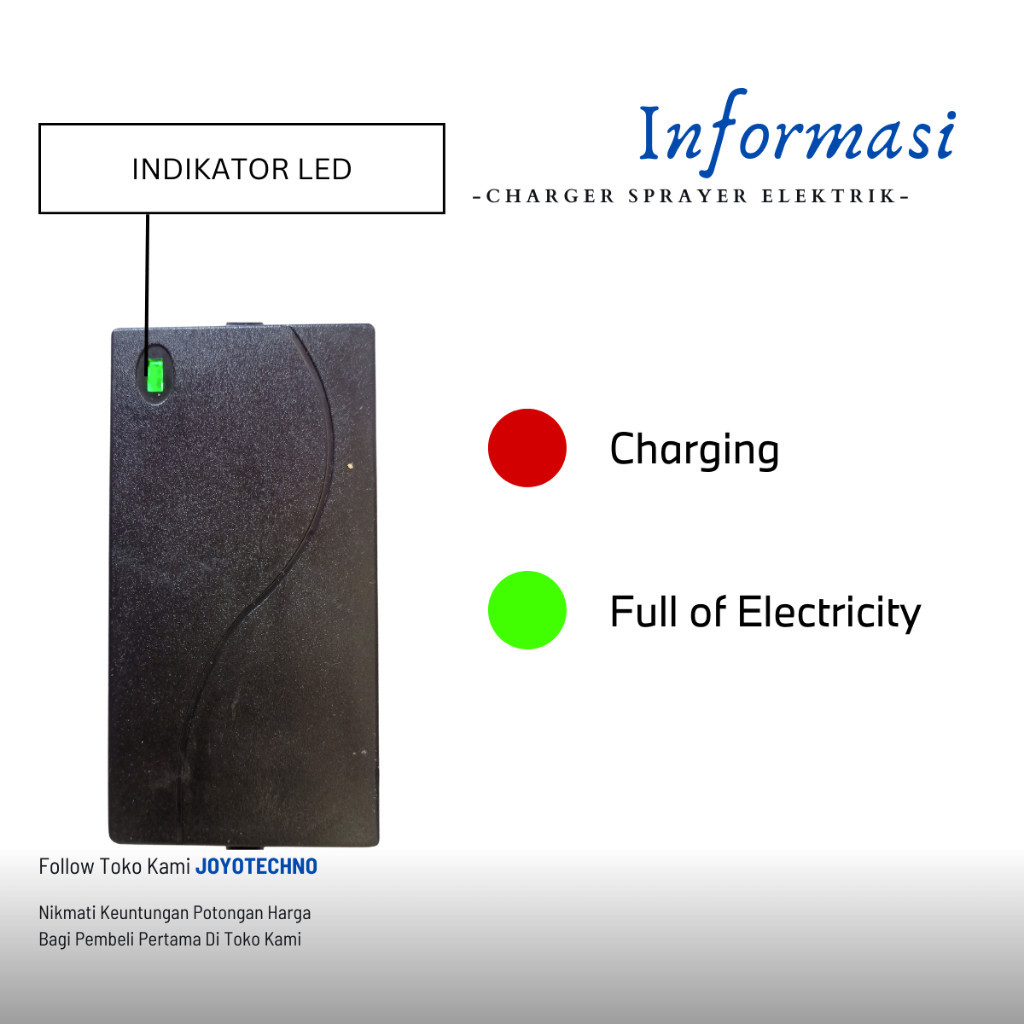 Alltechshop_ Charger Sprayer Elektrik 12V 1Ah Universal Charger Baterai Sprayer Elektrik Cba / Dgw /