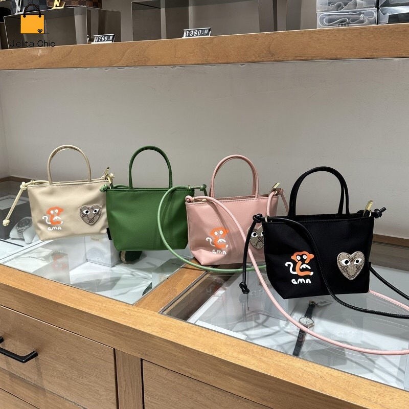 [ ✅COD✅ ] JelitaChic   Tas Jinjing Mini Kartun Baru Wanita Tas Messenger High-end Akan Keluar Tas Ji