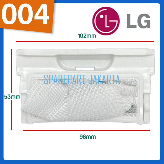 Saringan mesin cuci LG WKN-004 / sparepart mesin cuci kulkas ac/mesin cuci sanken/mesin cuci 1 LG ta