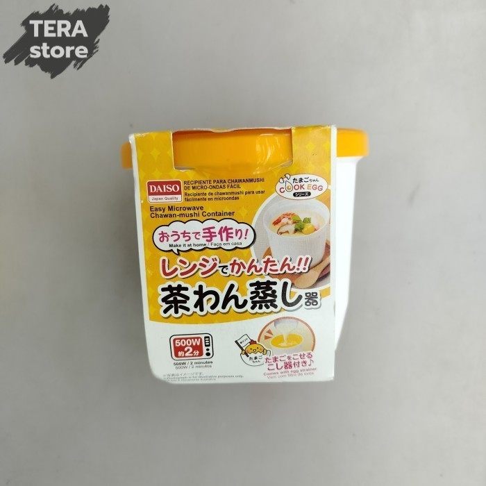 daiso microwave chawan mushi cup container wadah buat chawan mushi