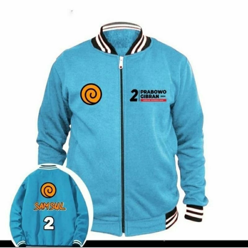 JAKET BASEBALL SAMSUL / PRABOWO GIBRAN PRESIDEN / BASEBALL GEMOY / JAKET GEMOY / PRABOWO GIBRAN