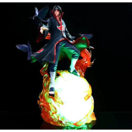 (Baca Deskripsi) Figure Naruto - Akatsuki Uchiha Itachi Susanoo Crow Battle Ver.