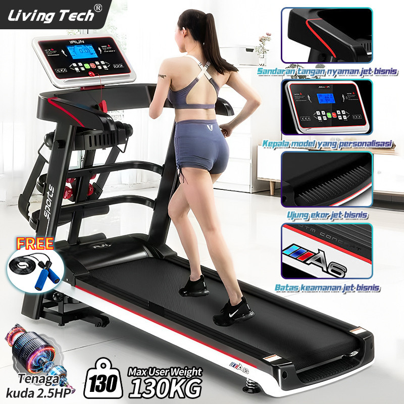 Alat Olahraga Treadmill Alat Fitness Treadmill SP126 Alat olahraga lari treadmill elektrik treadmill low watt Bergaransi