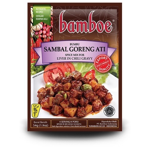 

JOSCELLY.ID BAMBOE Bumbu Sambal Goreng Ati