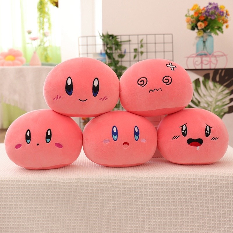 Plush Toys Bantal Boneka Karakter Anime Kirby Plush Toys Mainan Boneka Mewah Kado Ulang Tahun Anak U