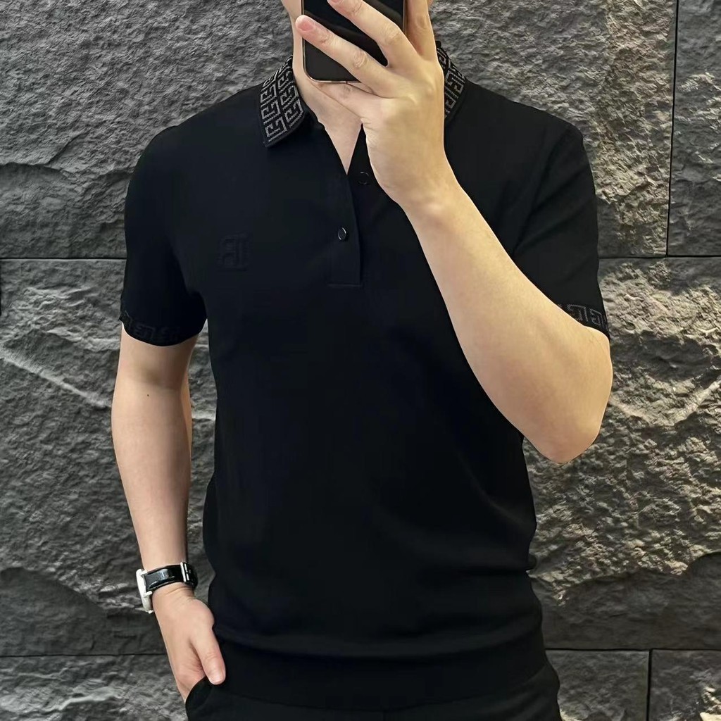 Baju Kaos Polo Dewasa Original Branded Kerah Knit Import Pria