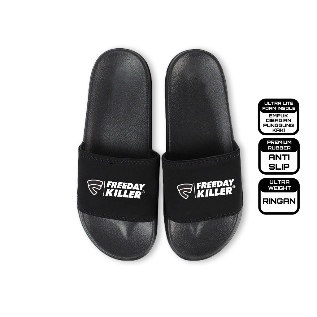 SANDAL SELOP FREEDAY KILLER PRIA WANITA TERLARIS SANDAL KEREN TERMURAH SENDAL SLOP Trendy