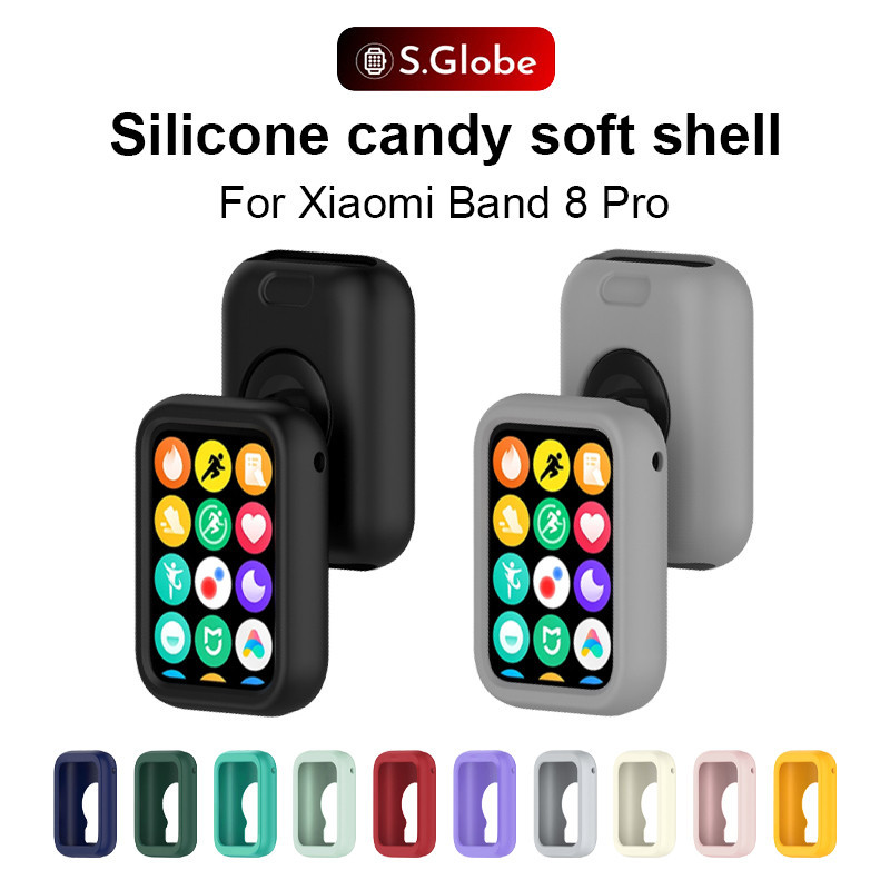 Soft Silicone Case for Xiaomi MI Band 8 Pro Candy Case