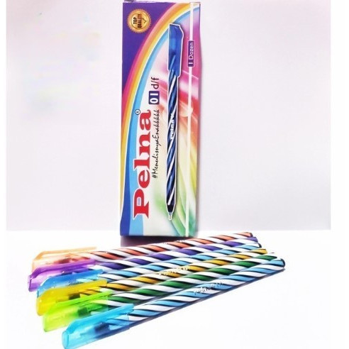 

Pulpen PELNA Termurah isi 12 pcs / Perlengkapan Sekolah / Pulpen Tinta Hitam