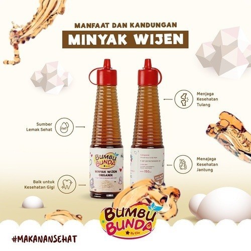 

Bumbu Bunda By Elia Minyak Wijen Organik 150ml