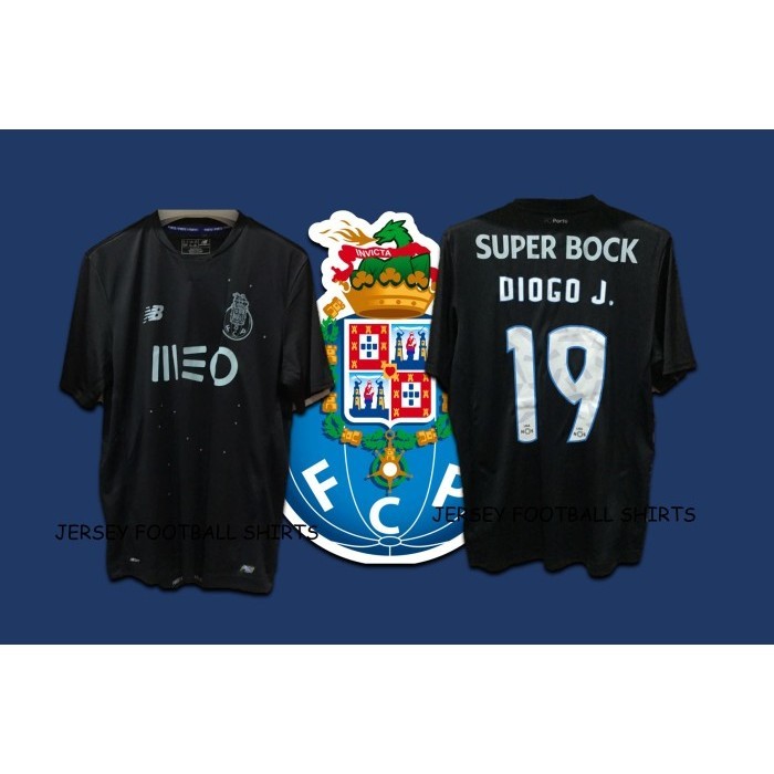 Original Jersey FC Porto Away 2016-2017 Diogo Jota