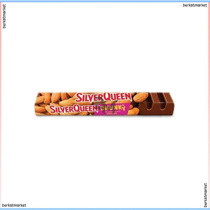 

COKLAT SILVERQUEEN CHUNCKY BAR MILK CHOCOLATE 95G ALL VARIANT SILVERQUEEN COKLAT BATANG DARK CHOCOLATE