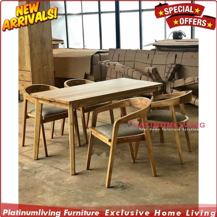 meja makan cafe jati kursi meja makan jati kursi makan cafe meja makan cafe jati