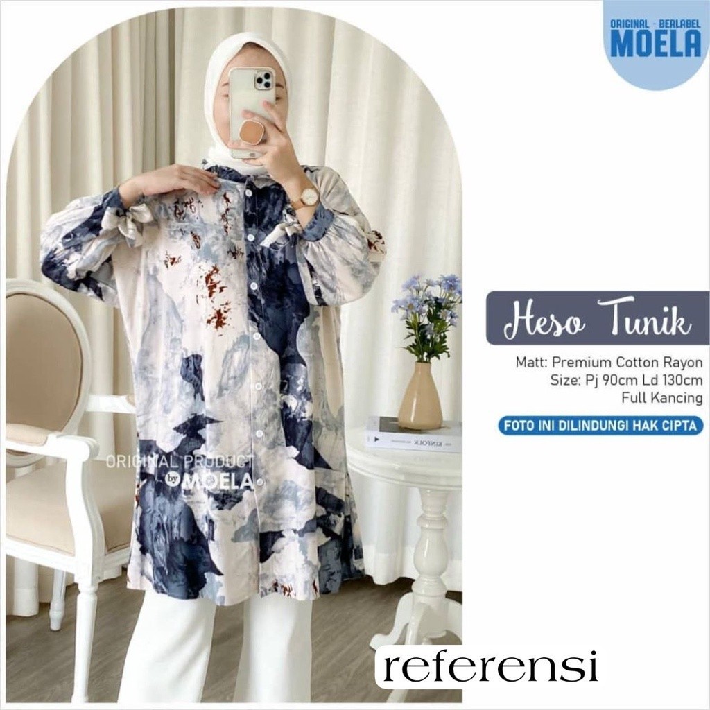 Tunik Jumbo Kekinian Terbaru 2021 Atasan Wanita Muslim Big Size (FREE MASKER) XL XXL XXXL 4L 5L ld 1