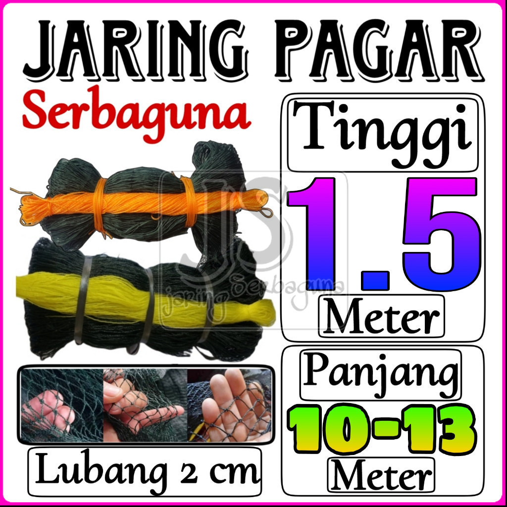 Jaring Ayam Lubang 2 cm Lebar 1.5 Meter / Jaring Pagar Ayam / Jaring Kandang Ayam