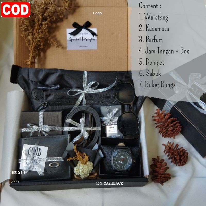 

HAMPERS COWOK MURAH | HAMPERS COWOK | GIFTBOX HADIAH ULANG TAHUN BLACK EDITION | KADO WISUDA COWOK| KADO ANNIVERSARY