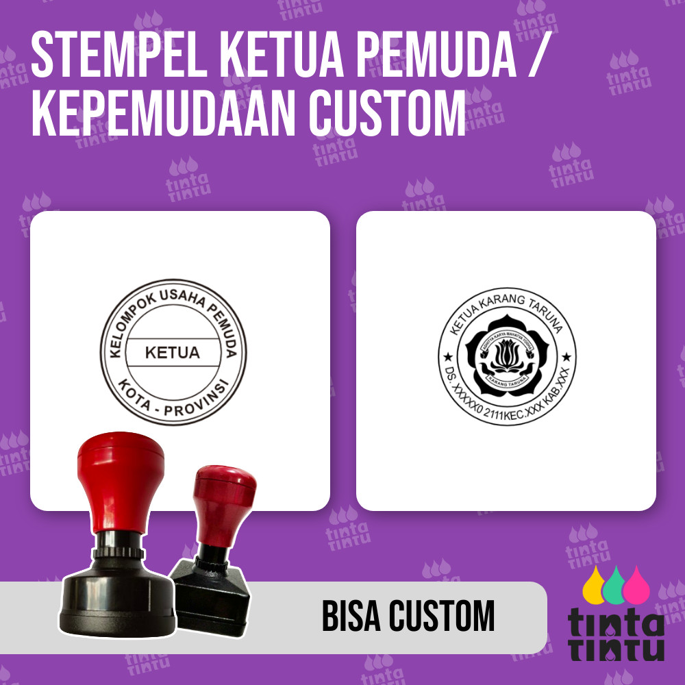 

Stempel Ketua Pemuda / Kepemudaan Custom
