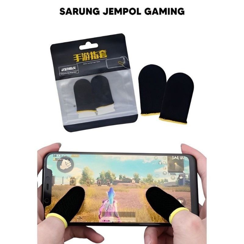SARUNG JEMPOL GAMING JAMIN SESUAI GAMBAR 100% ORIGINAL