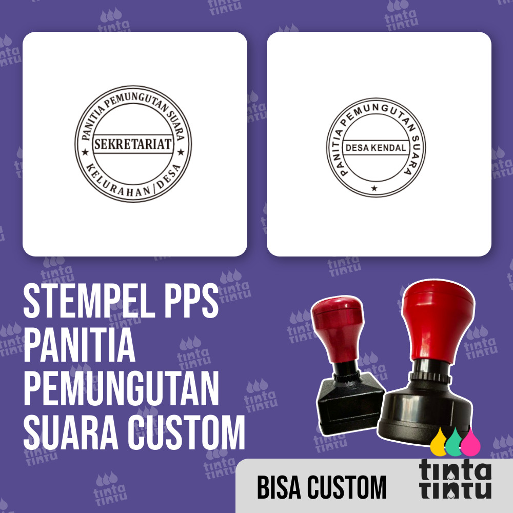 

Stempel PPS Panitia Pemungutan Suara Custom