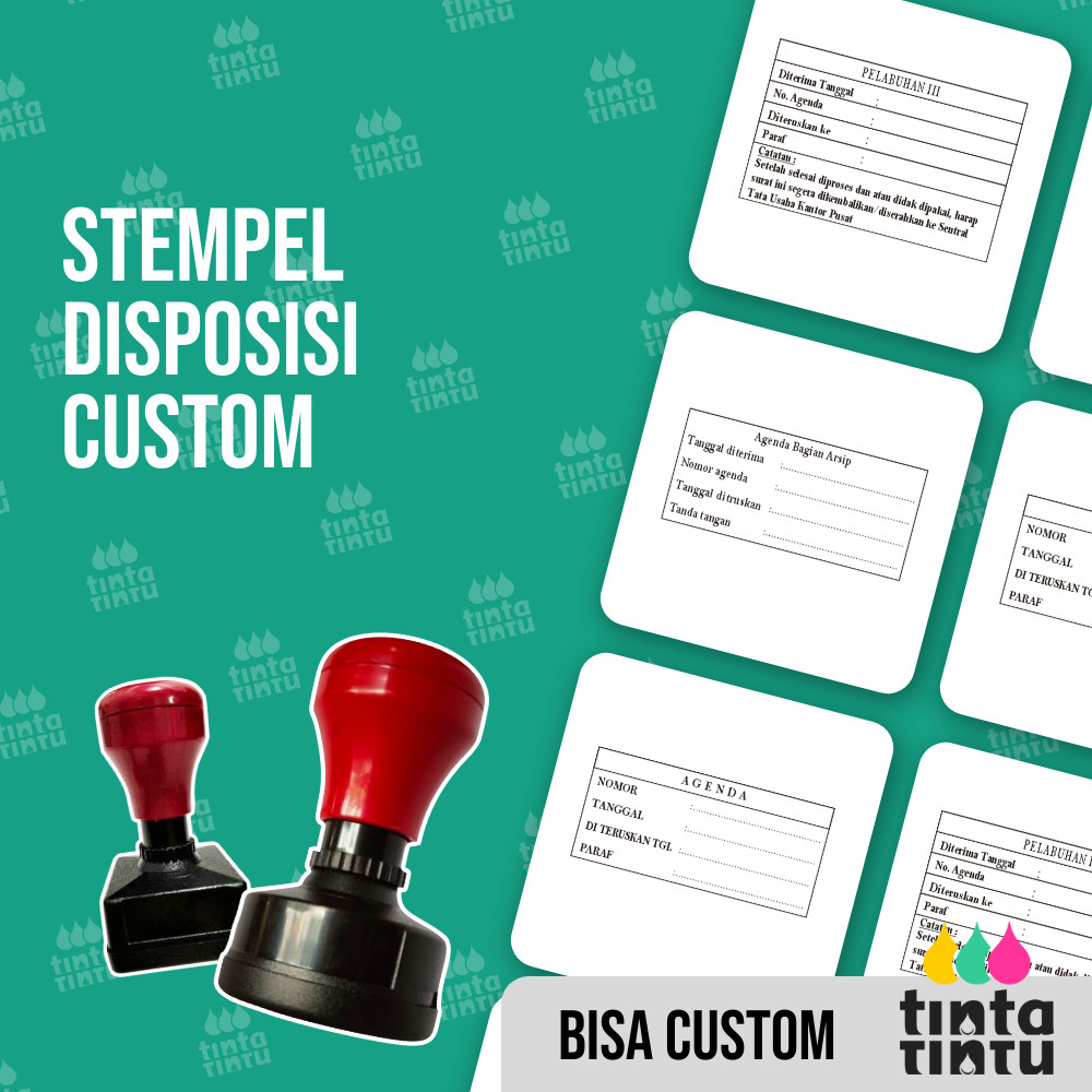 

Stempel Disposisi Custom