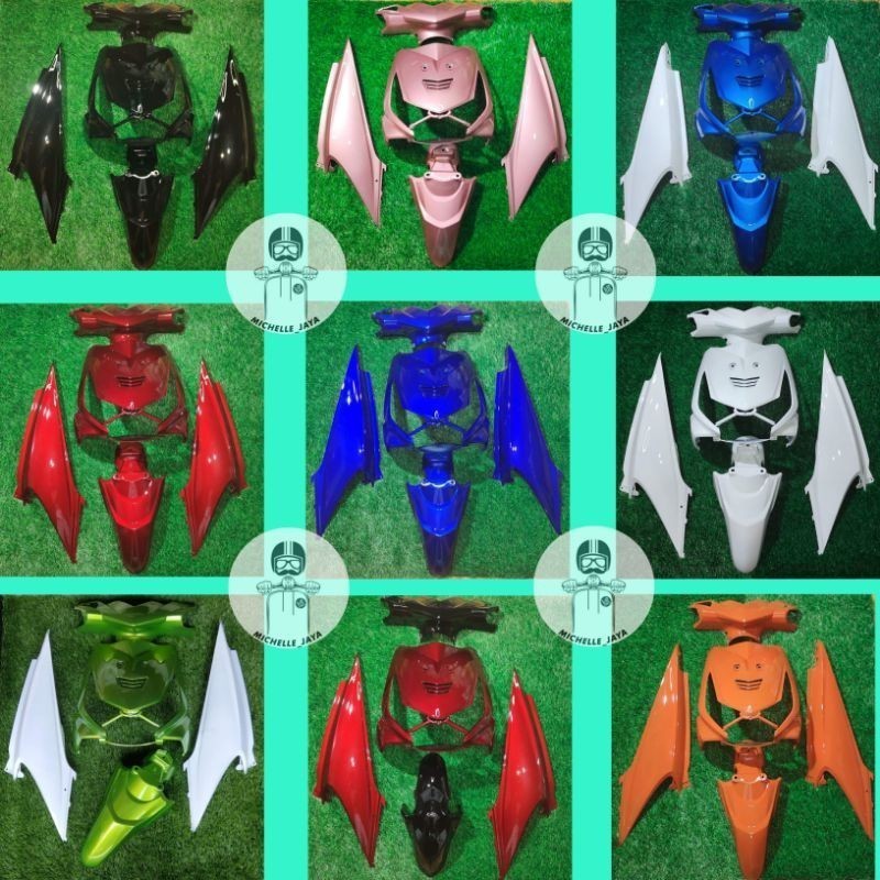 FULL HALUS COVER BODY HONDA BEAT KARBU WARNA STANDAR/COVER BODI BEAT KARBU CUSTOM/BODI CUSTOM BEAT K