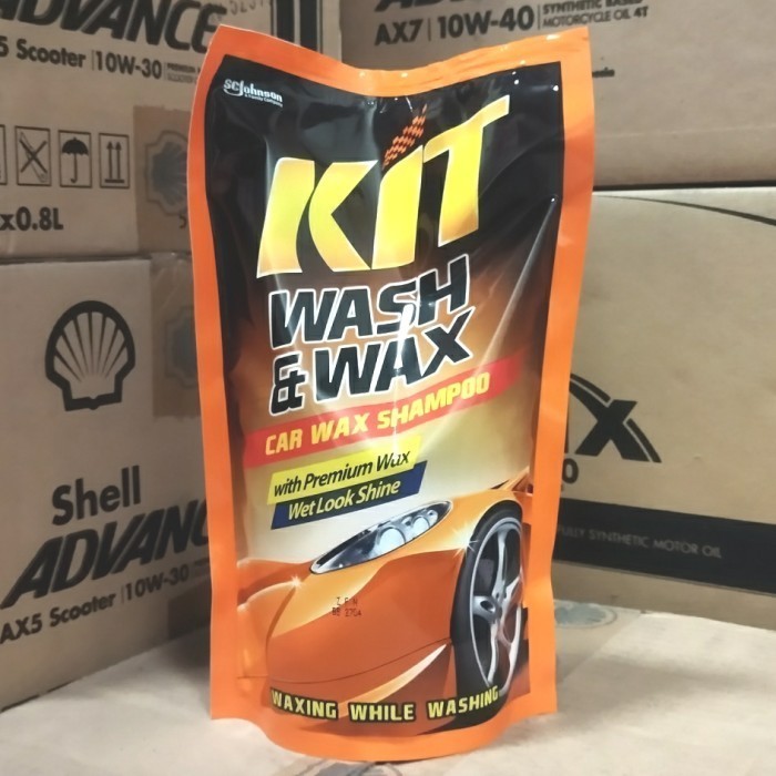 (MLS) SABUN CUCI MOBIL KIT WASH & WAX / WASH WAX PREMIUM WAX 720 ML By Dunia Variasi