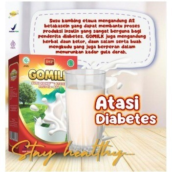 

GOMILK 200gram - SUSU KAMBING ETAWA PLUS HERBAL - Coklat