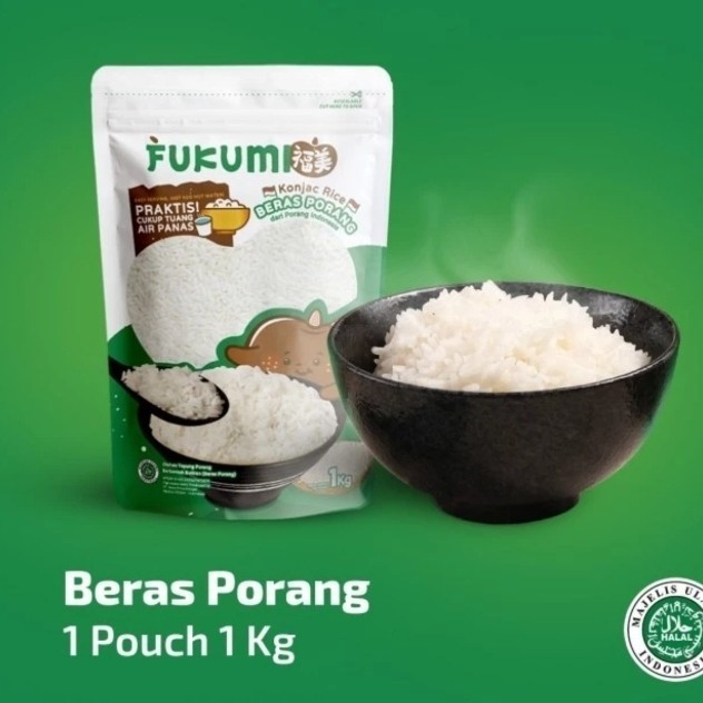 

Fukumi Beras Porang Pouch 1Kg