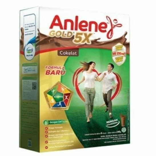 

Anlene Gold 5x 240 gr Rasa Coklat