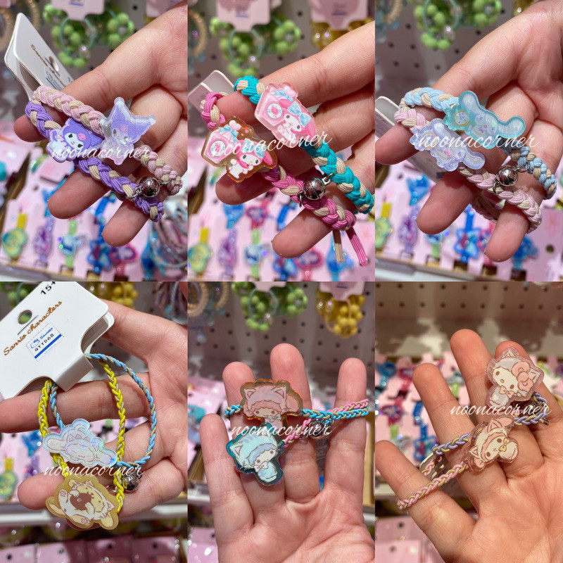 Miniso x Sanrio - Gelang Couple Magnet Miniso Toy Story Lotso Gelang Viral Karet Gelang Magnet Sanri