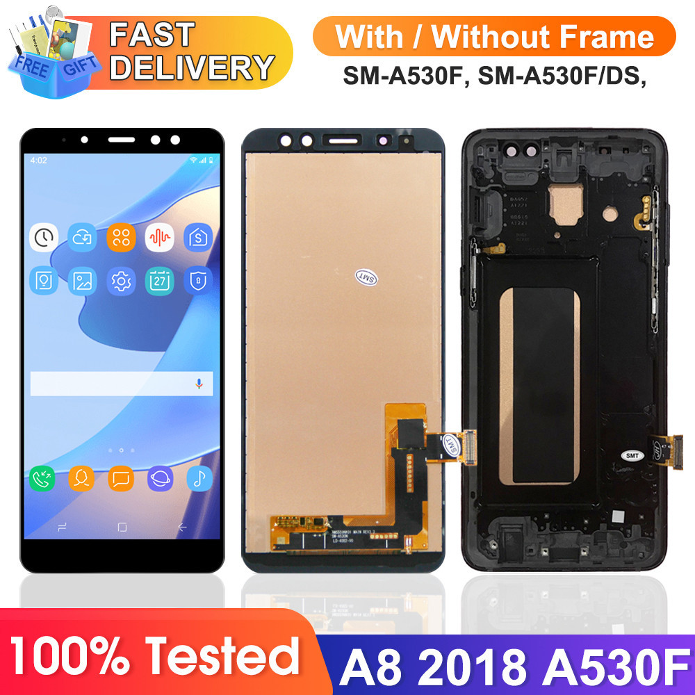 for Samsung Galaxy A8 2018 A530 LCD Display Touch Screen Digitizer Assembly For Samsung A8 2018 A530