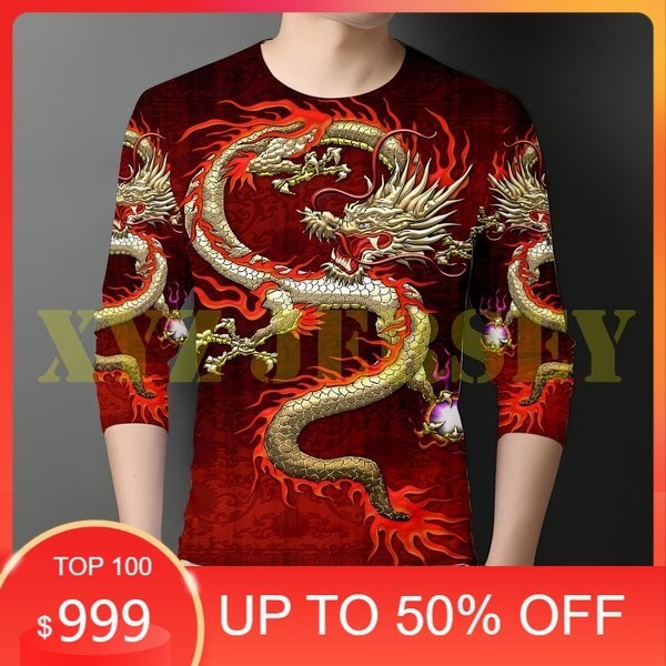 Diskon - Kaos Naga I Kaos Naga Lengan Panjang I Jersey lengan Panjang