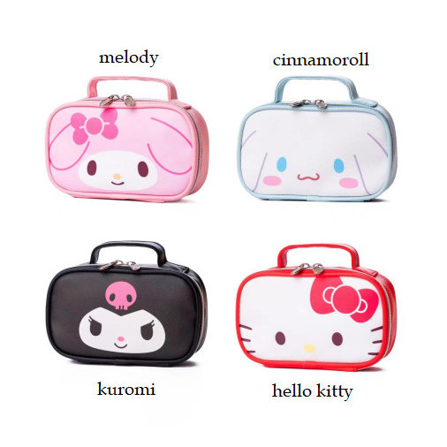 

Thosti tempat pensil sanrio handle pencase cinnamorol tas toiletries kosmetik - Melody