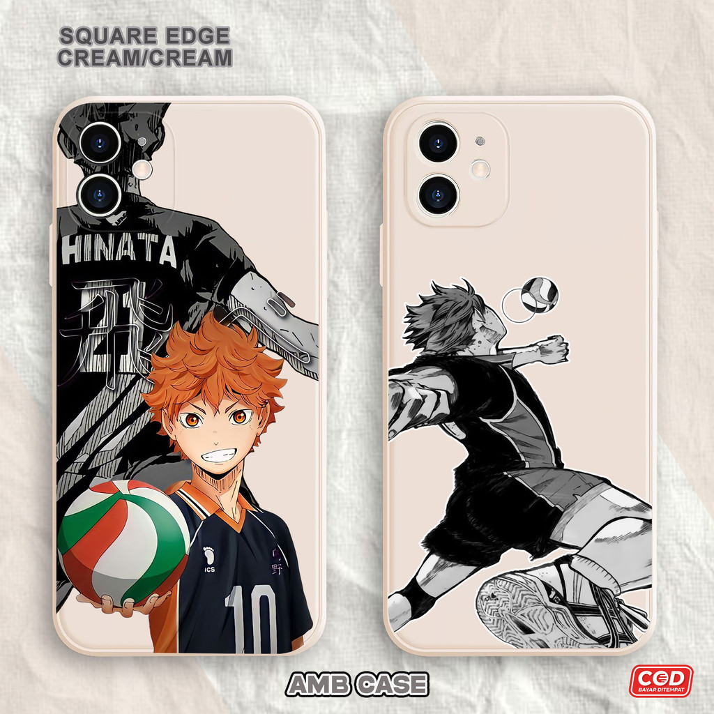Case Realme C11 C15 C20 5I 8I C53 C55 8i 8 PRO Motif Haikyu Sport AMB445 Softcase Anime Terlaris