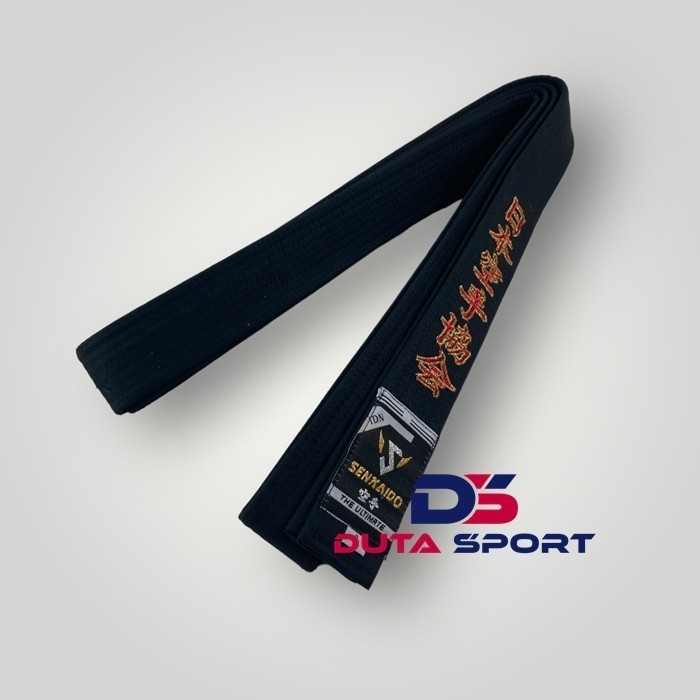 Sabuk Hitam SENKAIDO The Ultimate Master Gi Karate Black Belt Original