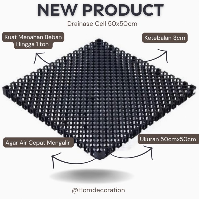 drainase cell 50x50 cm /cod /drainase cell