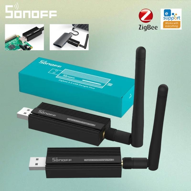 SONOFF ZB Dongle-E Wireless Zigbee Gateway Analyzer Zigbee2MQTT USB Interface Capture Support SONOFF
