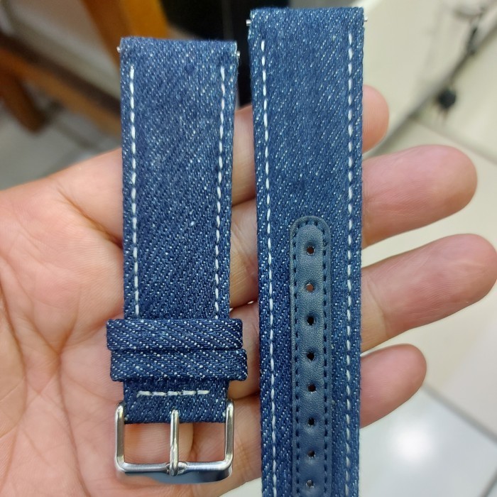[TERMURAH] Strap/Tali jam tangan Denim Guess W0040G6/W0289L1  - Navy, W0289L1