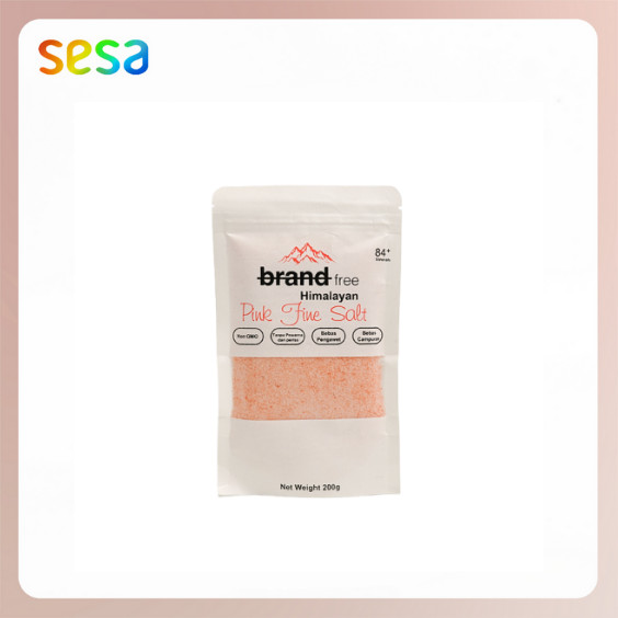 

BRANDFREE Pink Fine Himalayan Salt 200gr - Garam Sehat