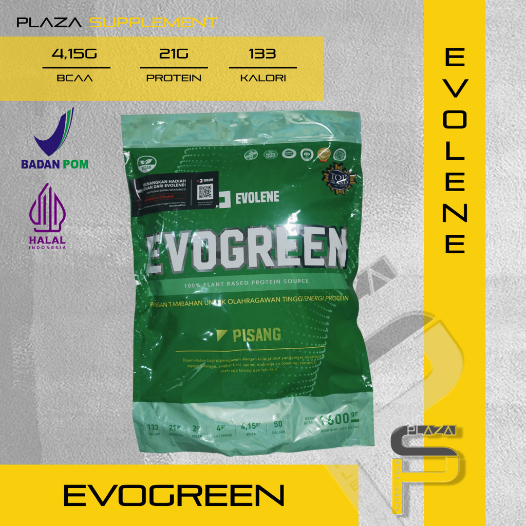 Evolene Evogreen 50 Sachet - Whey Protein Vegan