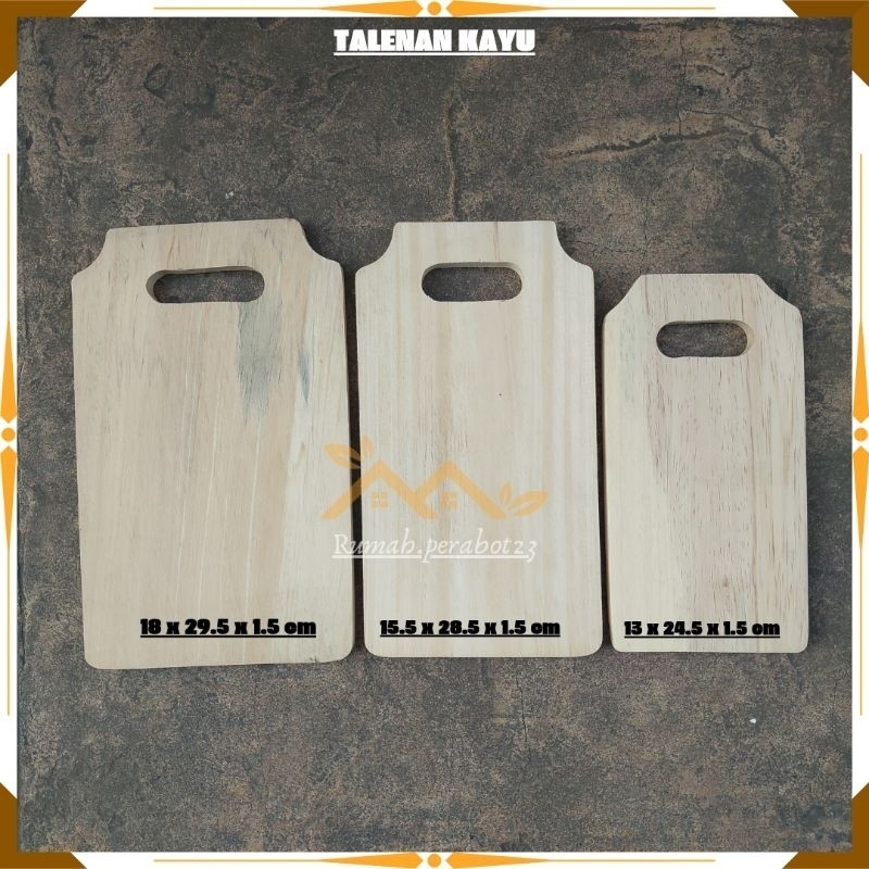 TALENAN KAYU RIZKI  / TALENAN MINI GAGANG / TALENAN ALAS LUKIS KAYU / ARENA PRABOT