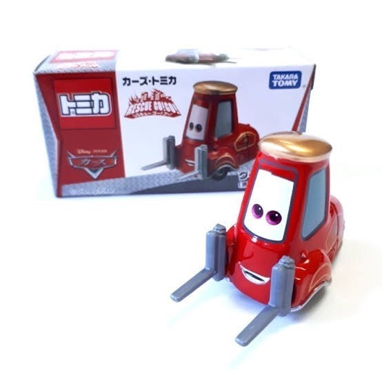 Takara Tomy Disney Cars Diecast  Rescue Gogo Guido Fire Engine