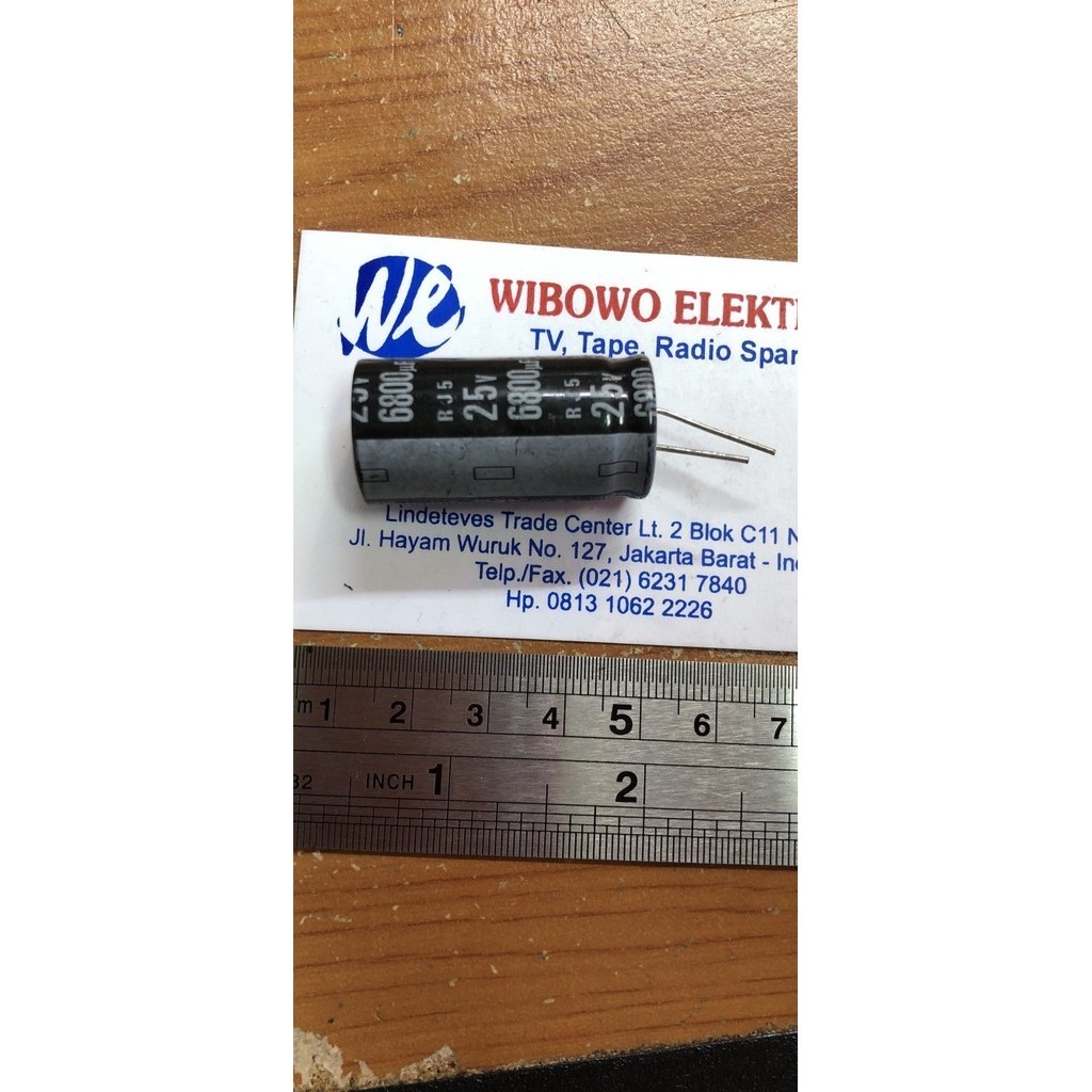 SO99 ELCO 6.800uf-25V elna 105•c