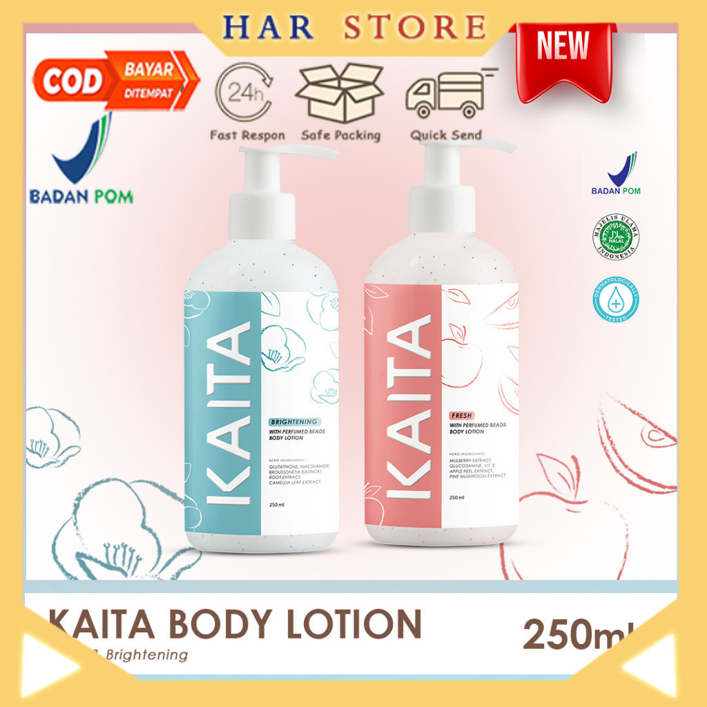 KAITA BODY LOTION 250ml / 50ml - Body Lotion Kaita