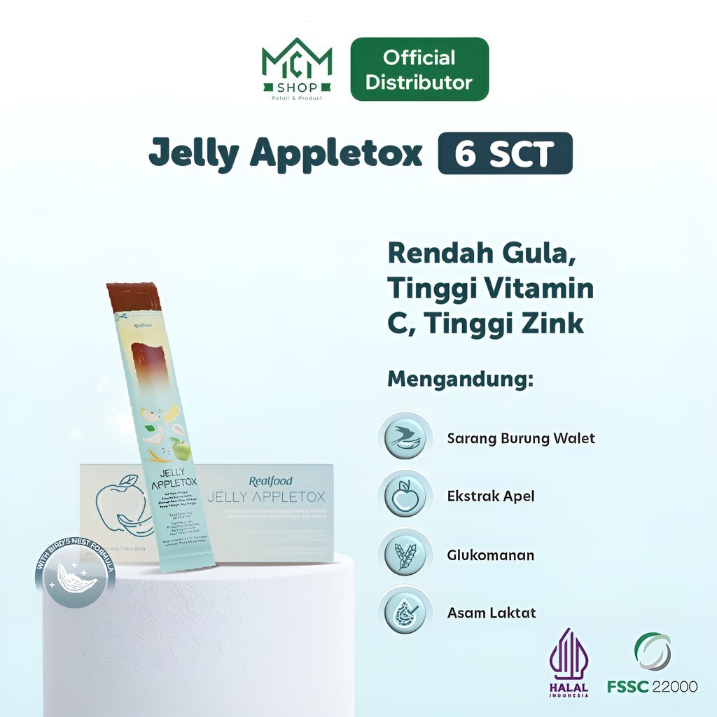 

Realfood Jelly Appletox With Bird's Nest