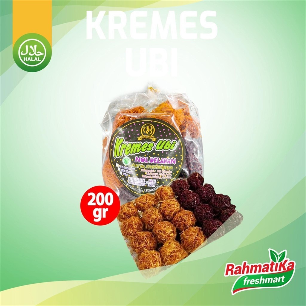 

Kremes Ubi 200 gram (Snack)